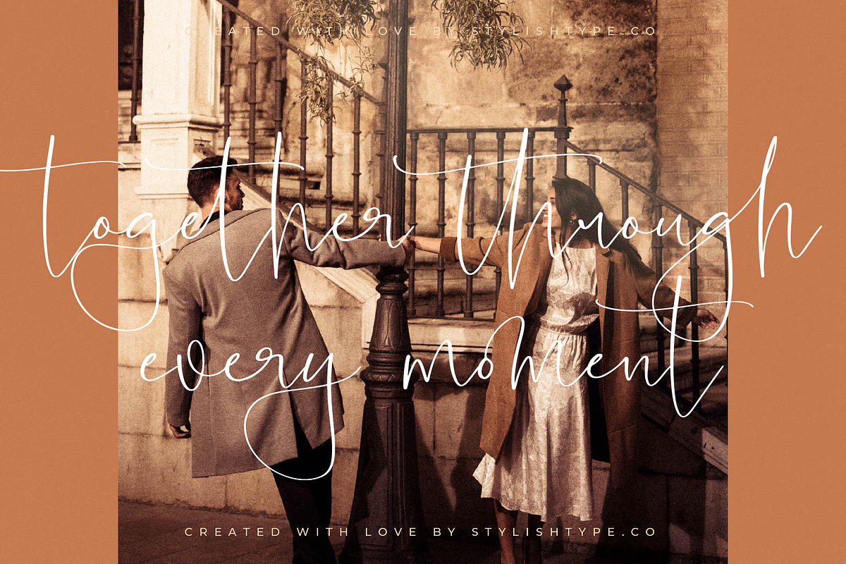 Blooming Stockholm Modern Script, a Script Font by stylishtype.co (Photo 8 of 20)
