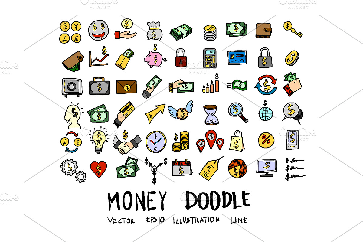 15151 in 1 Doodle Giant bundle, an Object Illustration by TKDoodle (Photo 44 of 144)