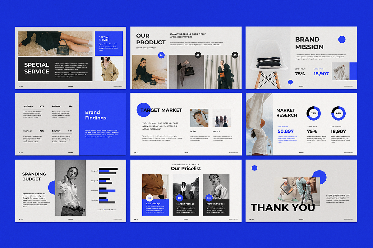 Loguen Brand Strategy - Powerpoint, a Presentation Template by Surotype (Photo 10 of 10)