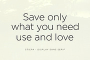 Stiepa | Modern Serif & Sans, a Serif Font by Dora Typefoundry (Thumbnail 19 of 28)