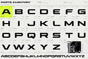 Apexor Futuristic Geometric Display, a Sans Serif Font by HipFonts (Thumbnail 16 of 17)