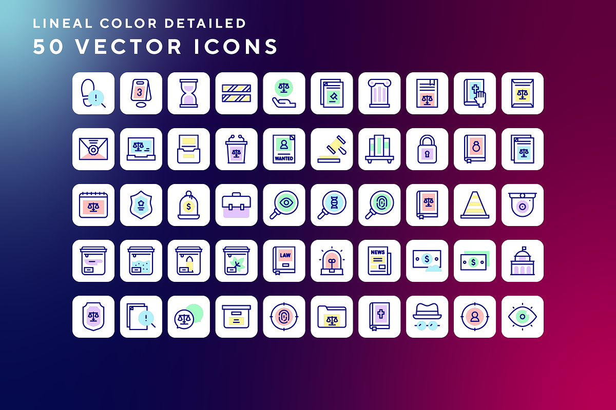 Audit icons, an Outline Icon by Wencory (Photo 1 of 2)
