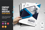 Company Profile Template V4, a Brochure Template by JanySultana (Thumbnail 1 of 14)