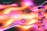 Liquid Candy Gradients, a Background Graphic by Lumeno (Thumbnail 1 of 4)