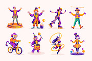 Circus Performer Illustrations, a Person Illustration by Vectors Market (Thumbnail 6 of 10)