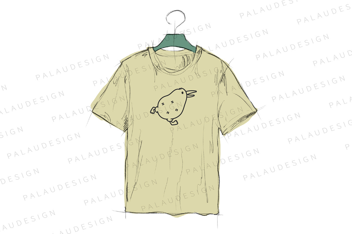 Cute Kawaii Kiwi Bird Character, an Animal Illustration by Palau (Photo 5 of 12)