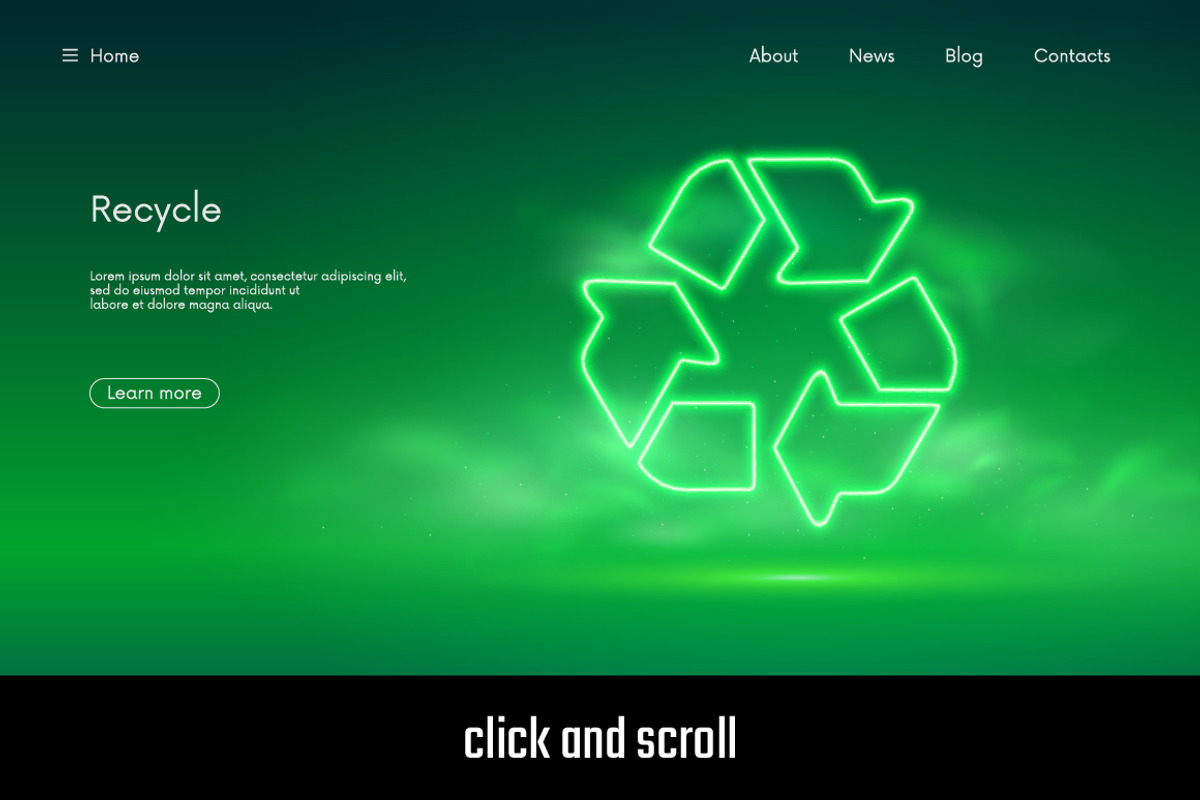 Tech landing page set 1, a Work Illustration by MaximGertsen (Photo 3 of 6)