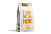 PSD Coffee Bag Packaging Mockup, a Packaging Mockup by LESZ Design (Thumbnail 3 of 3)