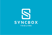 Sync Box Letter S Tech Logo Template, a Branding & Logo Template by yopie (Thumbnail 3 of 4)