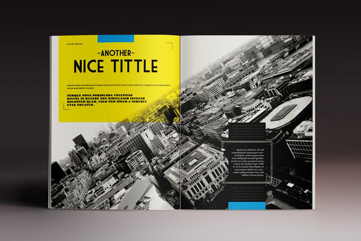 Le Journal Magazine, a Magazine Template by Luuqas Design (Photo 7 of 11)