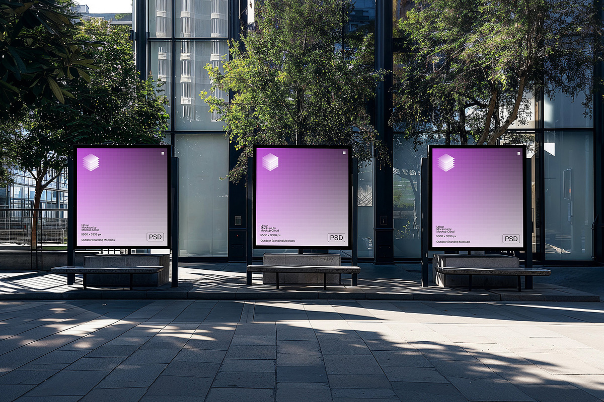 City Advertising Mockups Bundle, an Advertising Mockup by Mockup Cloud (Photo 39 of 41)