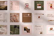 de Cher / Social Media Pack CANVA PS, a Social Media Template by Eviory (Thumbnail 3 of 14)