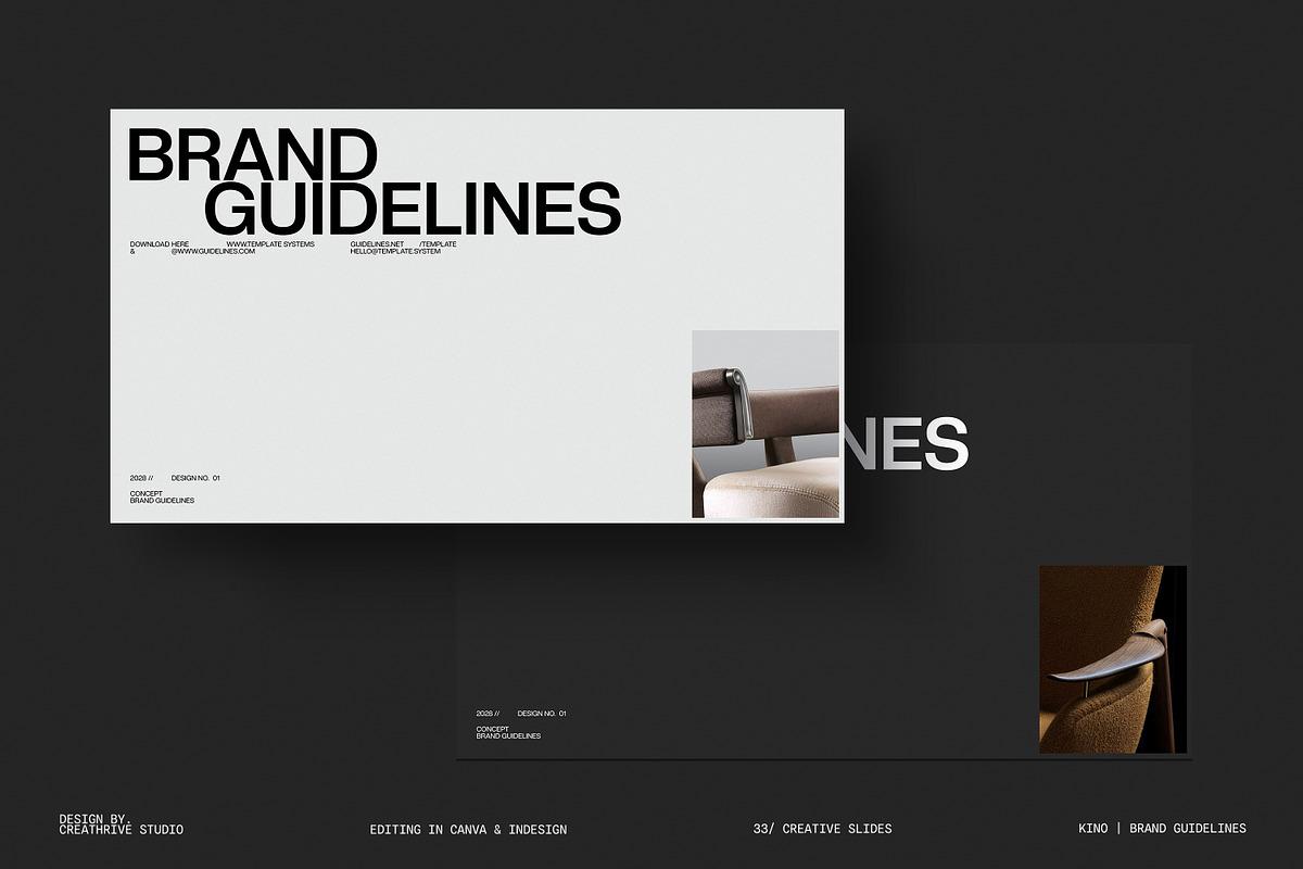 FINITY | Brand Guidelines CANVA, a Presentation Template by creathrivestudio (Photo 4 of 11)