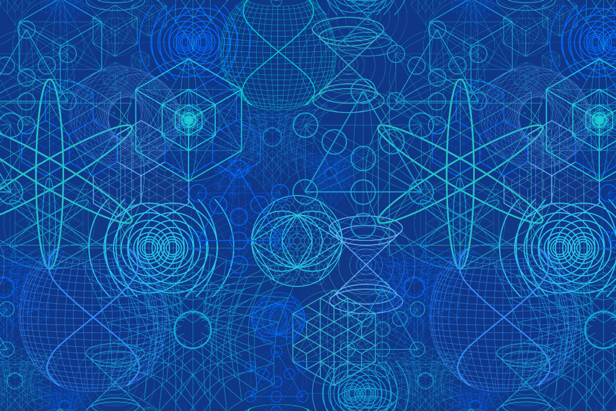{Sacred Geometry} Vector PATTERNS, a Texture Graphic by ekaart (Photo 7 of 9)