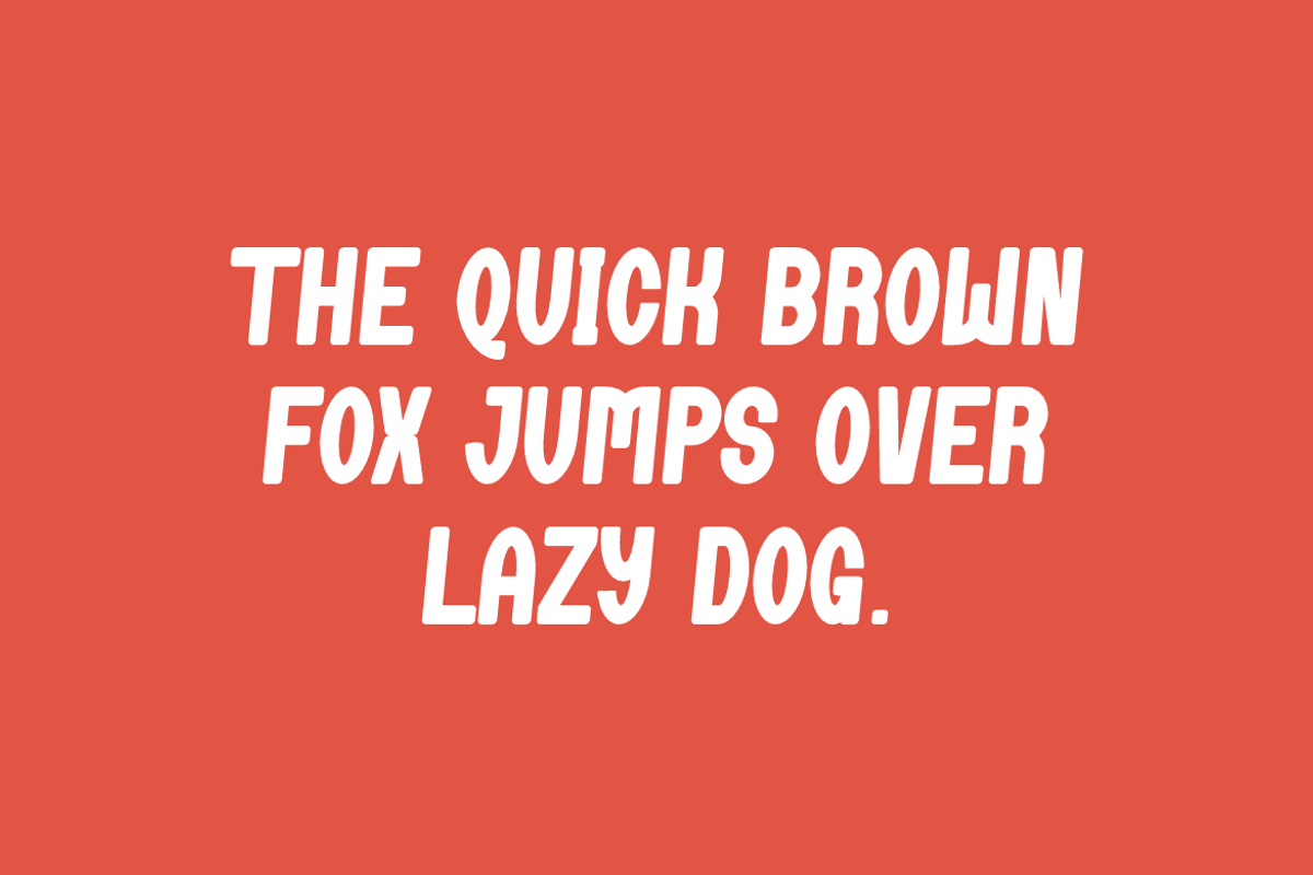 Qorderis Porker - Round Font, a Sans Serif Font by Iqsiart Studio (Photo 6 of 7)
