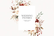 Wedding Peonies, a Decorative Illustration by PeDe Designs (Thumbnail 3 of 10)