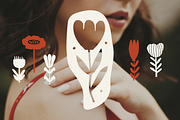 Wildflower Garden Folk Pack, an Object Illustration by Nutalin Art (Thumbnail 2 of 17)