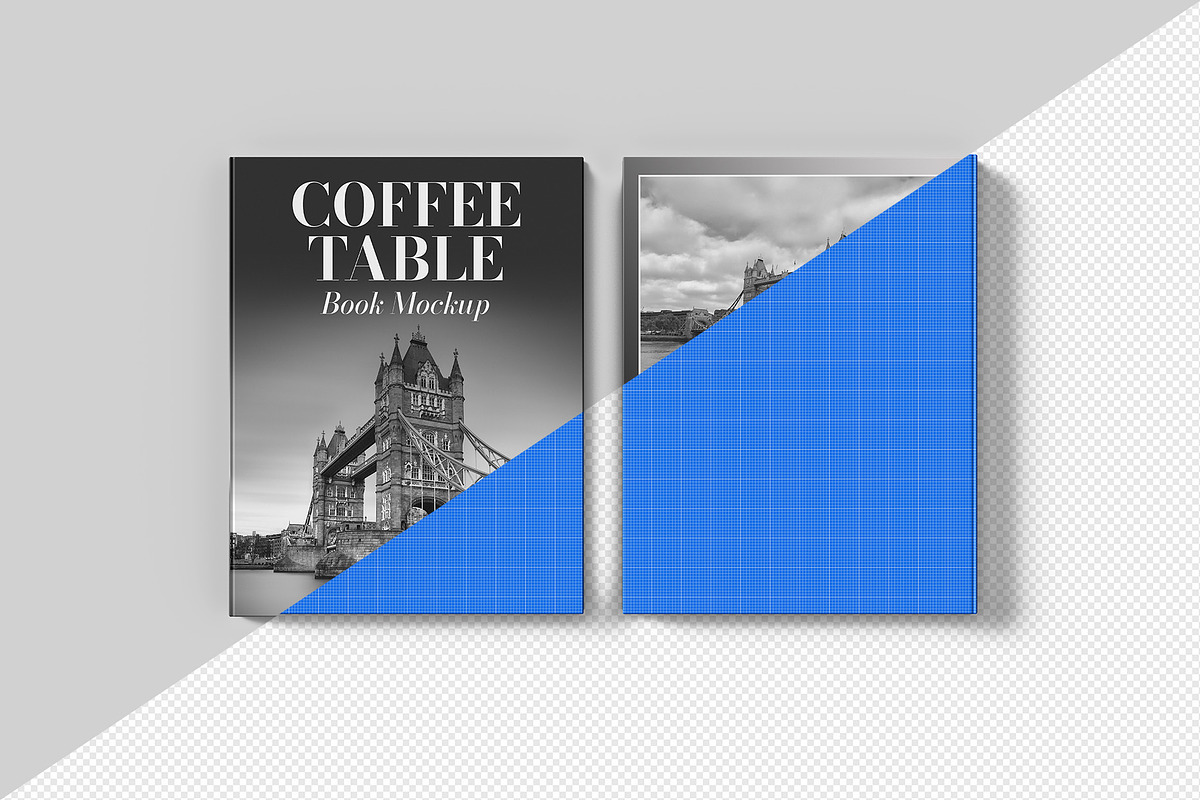 Coffee Table Book Mockup - 9 views, a Books & Magazine Mockup by Illusiongraphic (Photo 12 of 25)