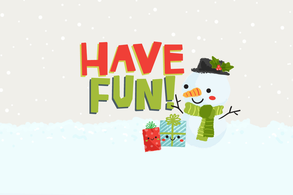 Christmas Cuties Illustration Pack, an Illustration by Quirky Queen Media (Photo 5 of 5)