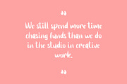 Cubite Handwritten Brush Font, a Font by Giant Design (Thumbnail 3 of 5)