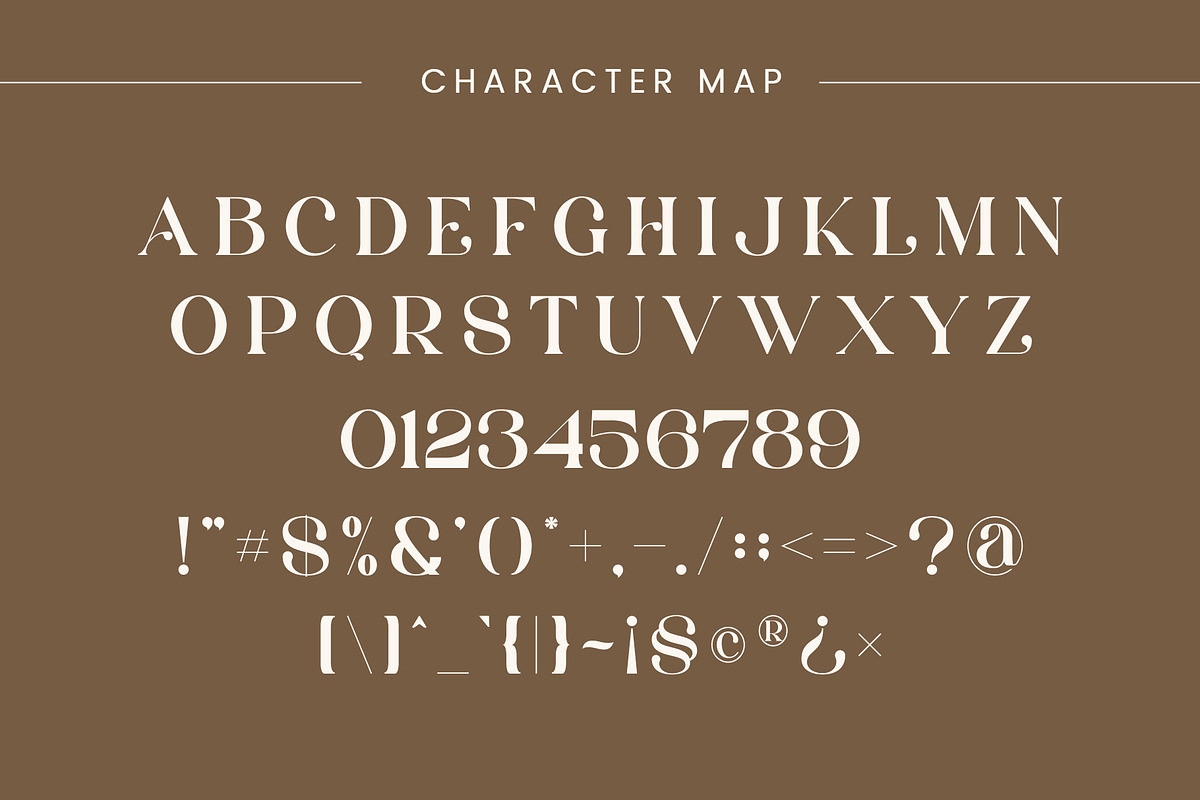Shole - Display Serif Font, a Serif Font by Aqeel_Art (Photo 11 of 12)