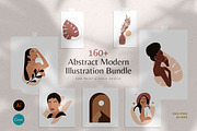 Abstract Modern Illustration Bundle, a Graphic by AndrewPixel (Thumbnail 1 of 8)