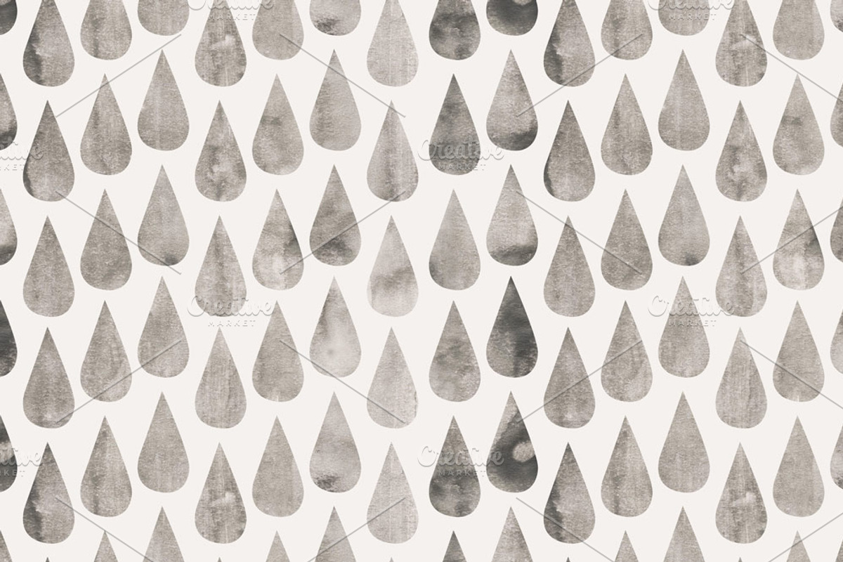24 Watercolor Digital Pattern Bundle preview 5