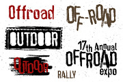 Off-Road Grunge Pack, a Texture Illustration by Annyart Design (Thumbnail 7 of 20)