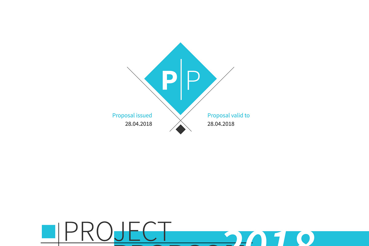Project Proposal Template, a Brochure Template by DesignGhar (Photo 6 of 13)