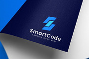 S letter Coding logo design template, a Branding & Logo Template by Amadul11 (Thumbnail 3 of 4)