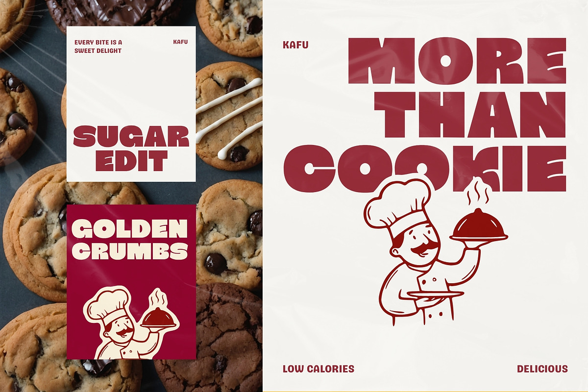 Kafu - Heavy Bold Playful Font, a Sans Serif Font by StoricType (Photo 13 of 18)