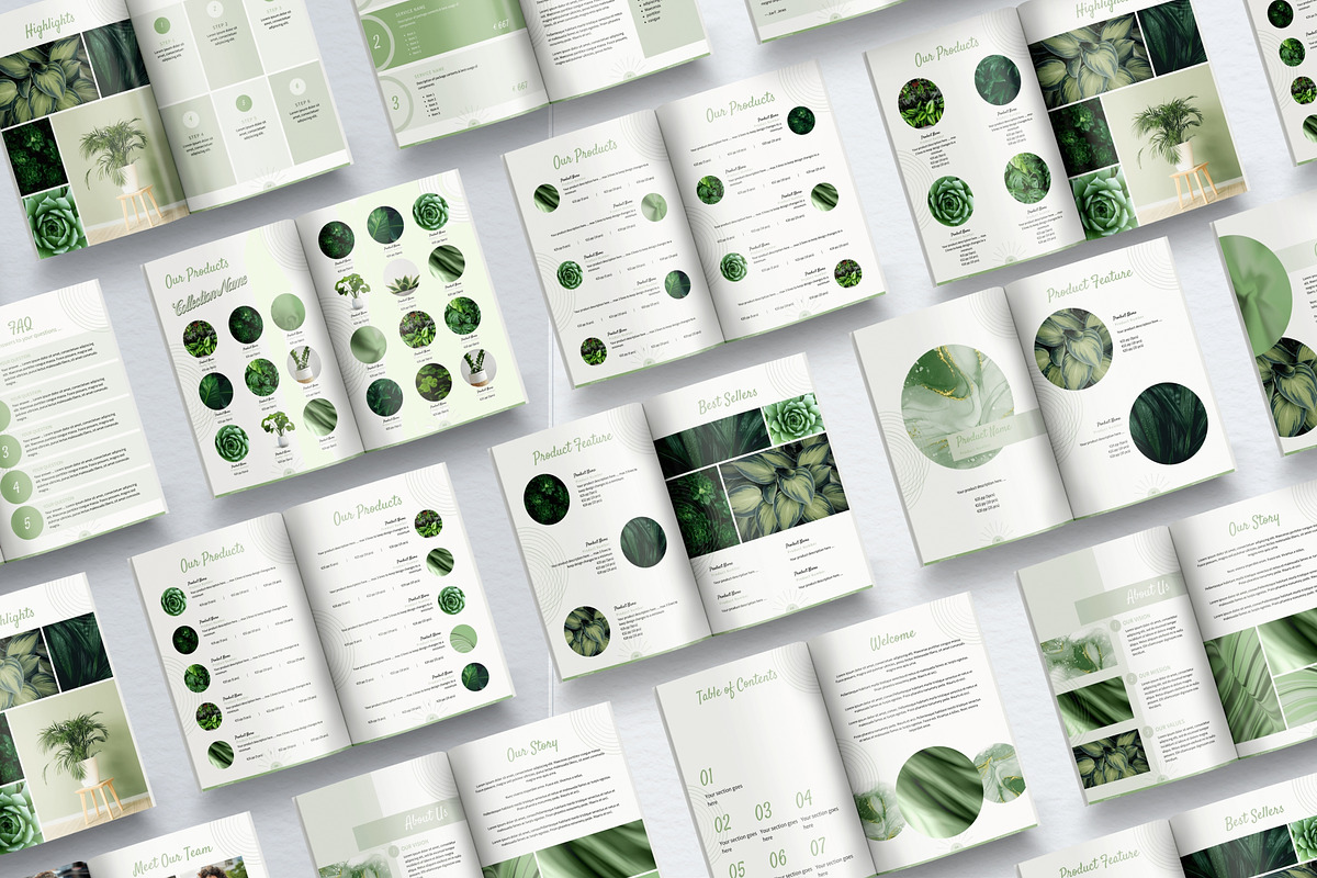 Product & Pricing Catalog Template, a Magazine Template by B2 Studio (Photo 10 of 11)