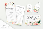 Wedding collection - Luxury pink, an Invitation Template by Alewiena (Thumbnail 3 of 7)
