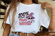 100% That Witch SVG PNG, an Illustration by CrexoraLab (Thumbnail 2 of 4)