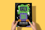 Halloween Sale Flyer, a Flyer Template by Creativestoree (Thumbnail 4 of 5)