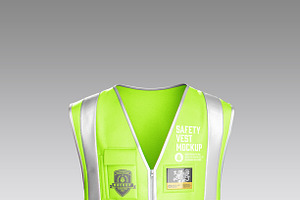 Safety Vest Mockup