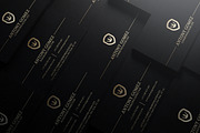 Simple Gold And Black Business Card, a Business Card Template by Marvel (Thumbnail 2 of 6)