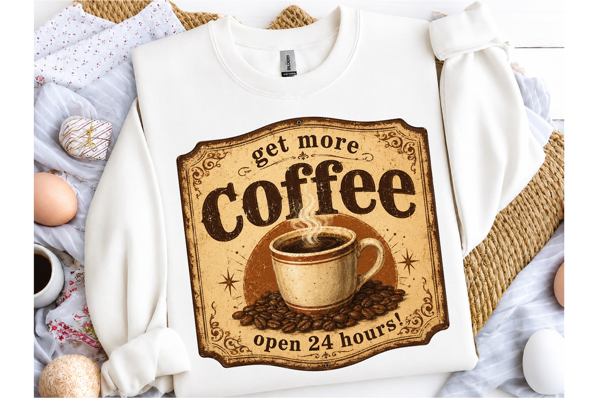 Vintage Coffee Signs Bundle PNG, a Seasonal Illustration by OK Design (Photo 5 of 6)