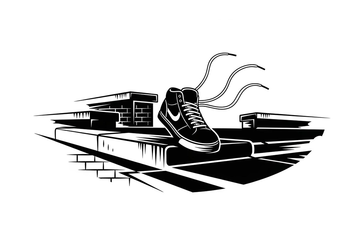 Sneaker Laces Minimal Street Style, a Graphic by Designer_Momina (Photo 6 of 10)