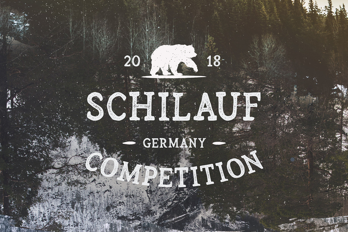 Arber Vintage font preview 7