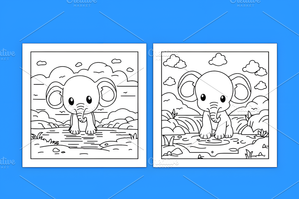 Tiny Corner Cozy Coloring Vol. 2, a Decorative Illustration by Coco Bloom (Photo 2 of 4)