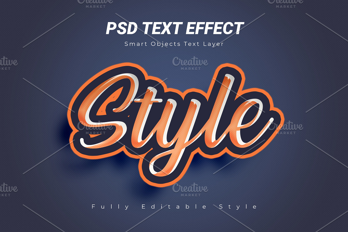 Photoshop Text Effect Bundle 10 in 1, a Layer Style Add-On by zahidhossainalif (Photo 8 of 11)