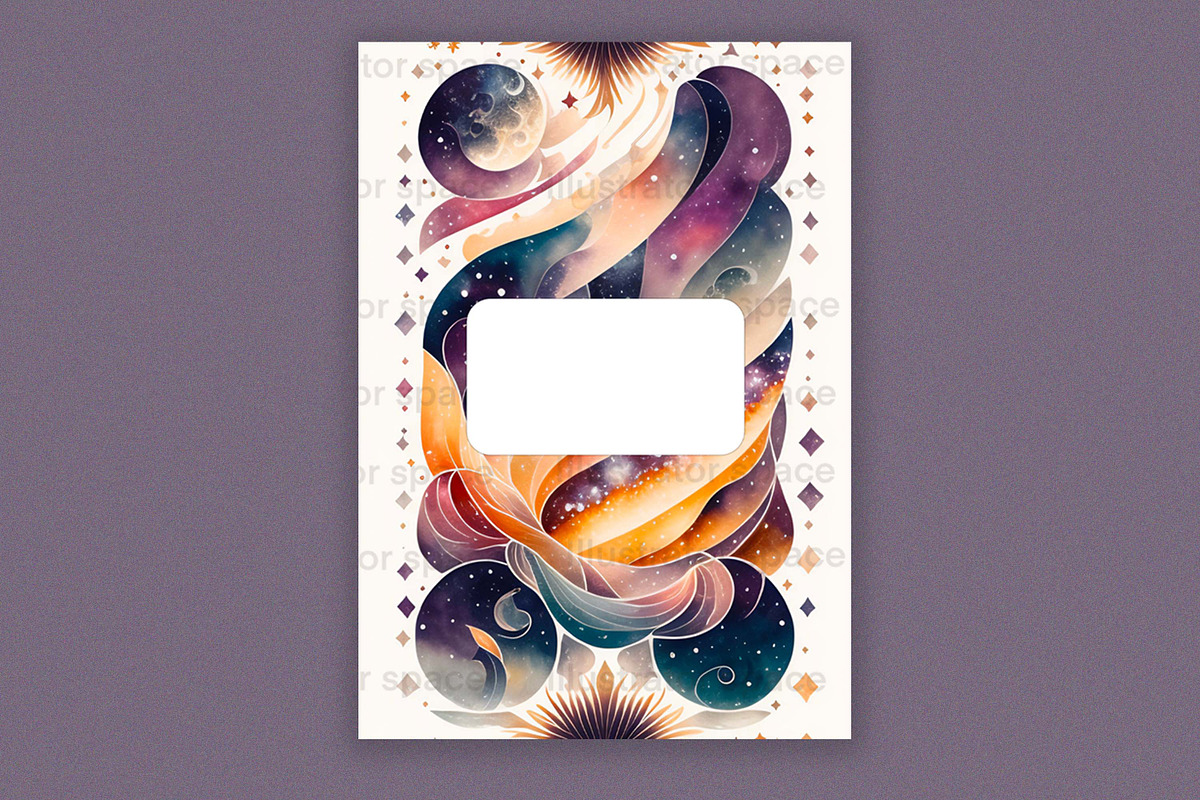 5 Galaxy GoodNotes Digital covers, a Templates & Theme by Illustrator Space (Photo 7 of 7)