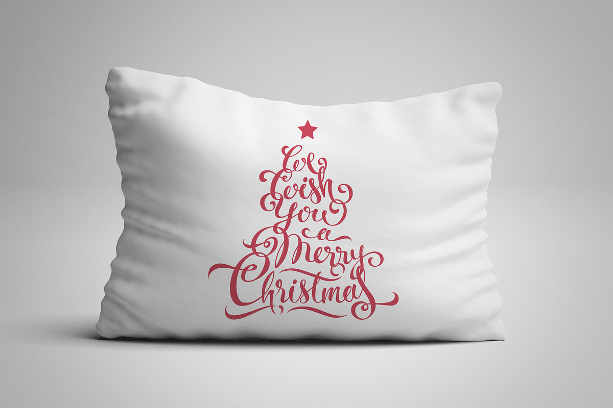 Merry Christmas Calligraphy, a Decorative Illustration by Margo Miller (Photo 13 of 24)