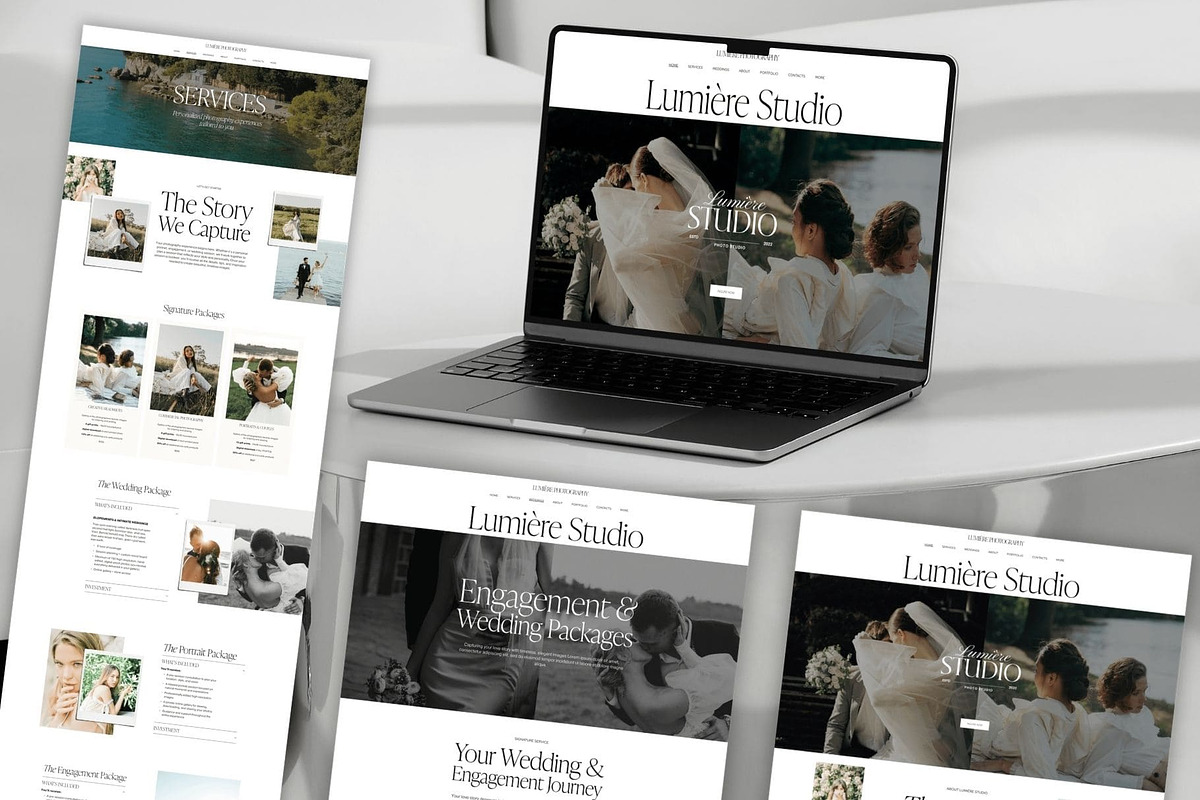 Squarespace Photography Template, a Squarespace Template by Presentibox (Photo 3 of 11)