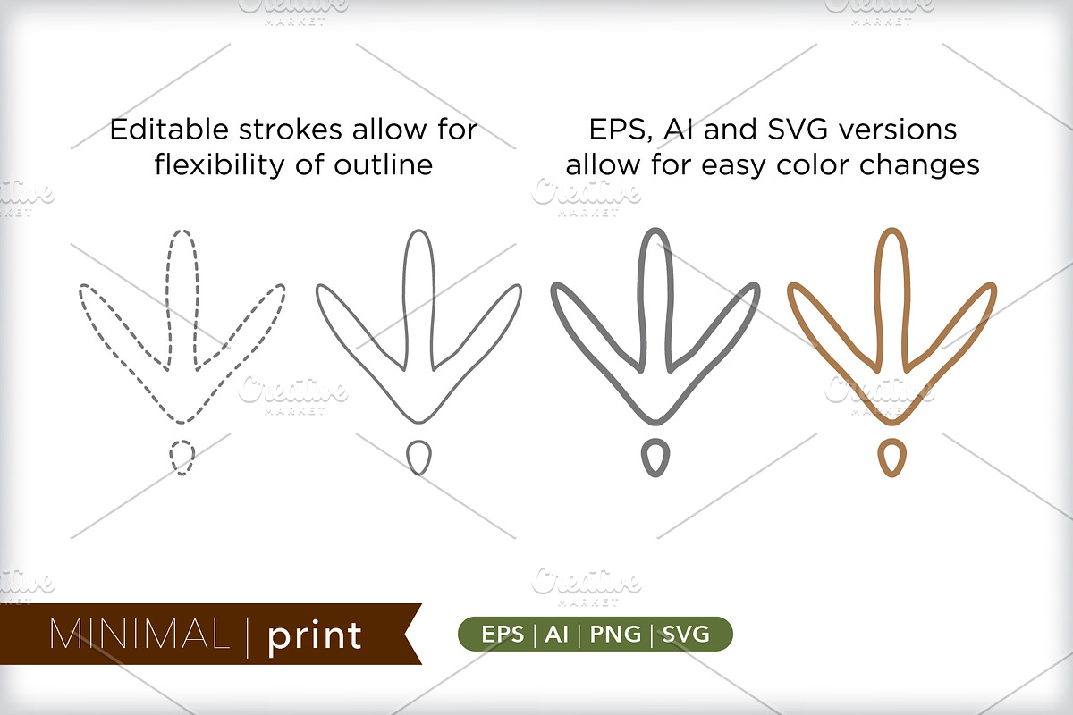 Minimal print icons, an Outline Icon by Picture Window (Photo 5 of 5)