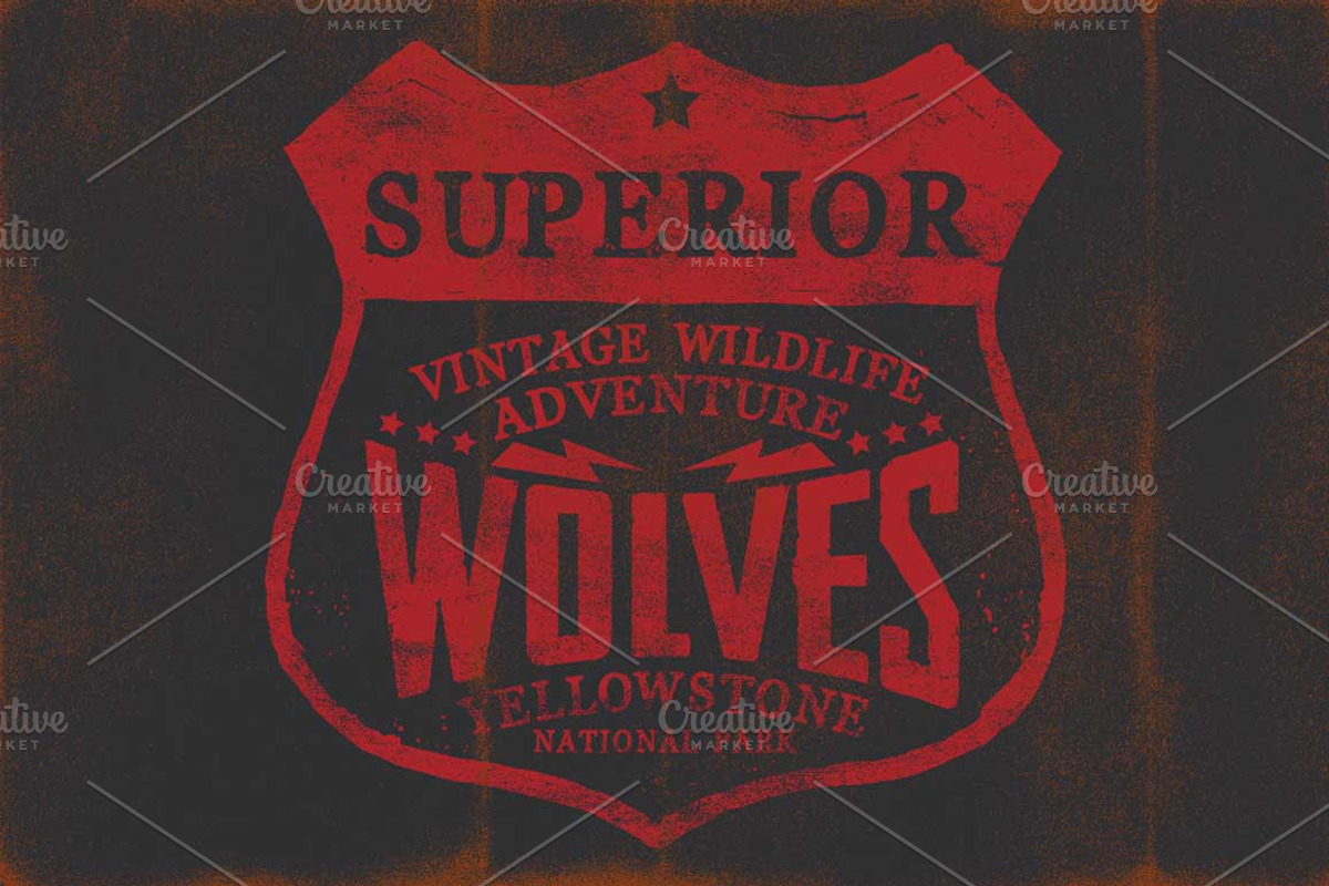 WOLVES, an Animal Illustration by Artistic & Unique (Photo 4 of 6)