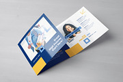 Education Square Trifold Brochure, a Brochure Template by Designsoul14 (Thumbnail 2 of 5)