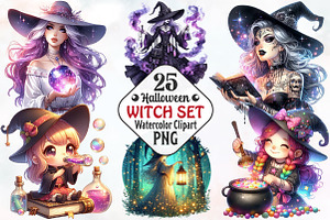 Halloween Witch Sublimation, an Illustration by RobertsArt
