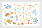 Under the sea. Marine animals., an Animal Illustration by LartGraphics (Thumbnail 10 of 10)